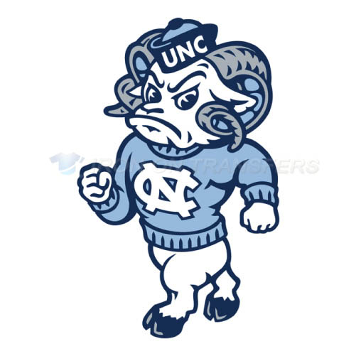 North Carolina Tar Heels Logo T-shirts Iron On Transfers N5524 - Click Image to Close